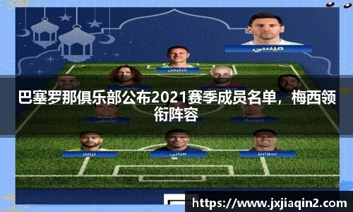 巴塞罗那俱乐部公布2021赛季成员名单，梅西领衔阵容
